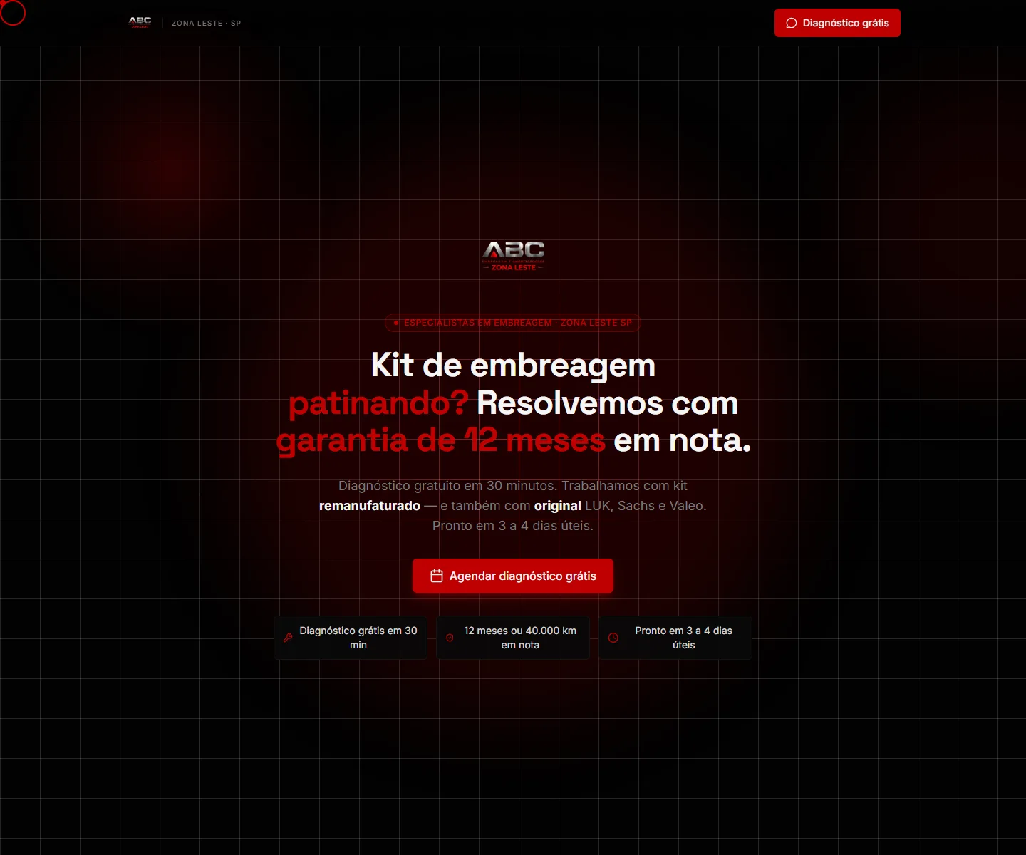 Miniatura do site de ABC Zona Leste